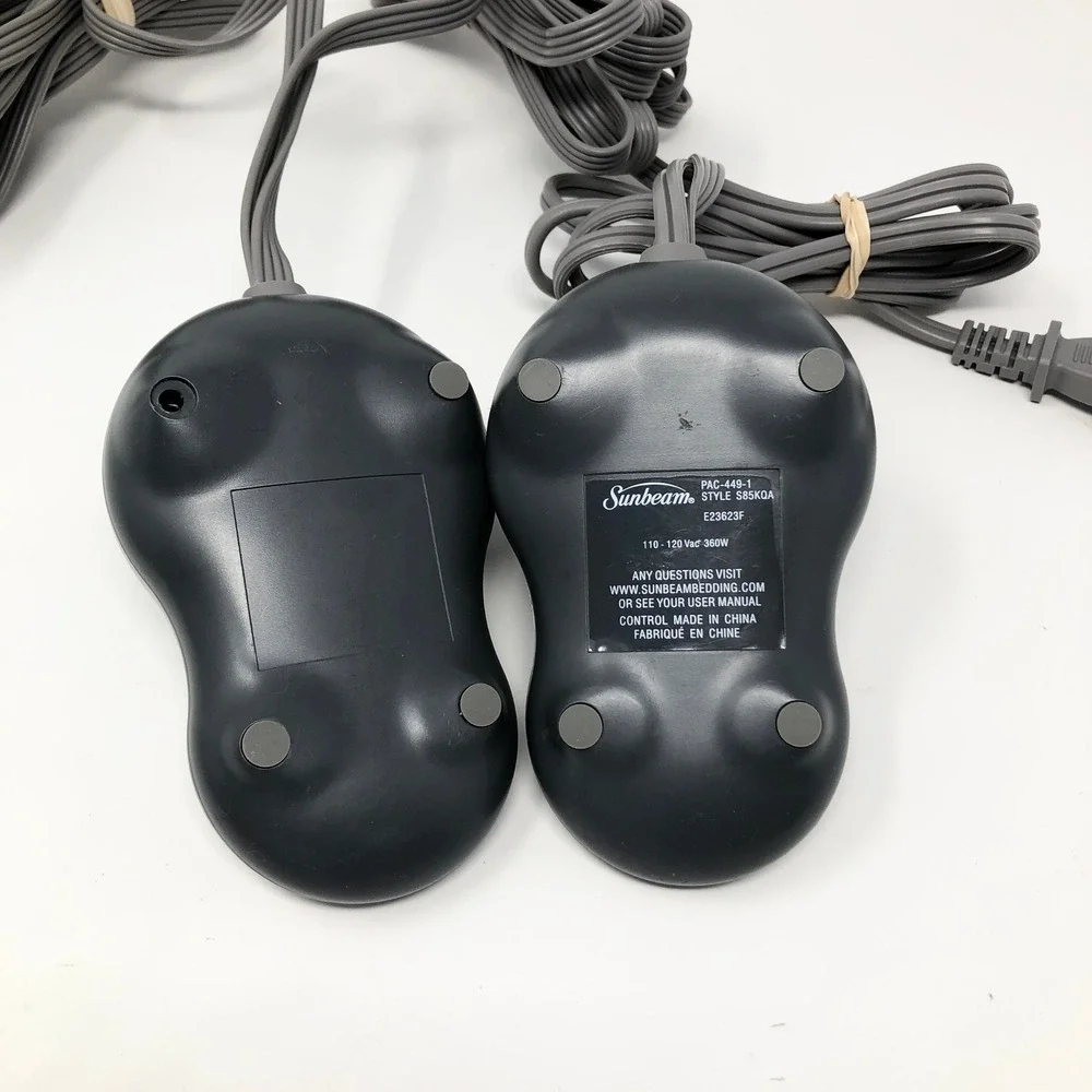 Sunbeam PAC-449-1 S85KQA Dual Controllers 4-Pin 10 Heat Settings Tested